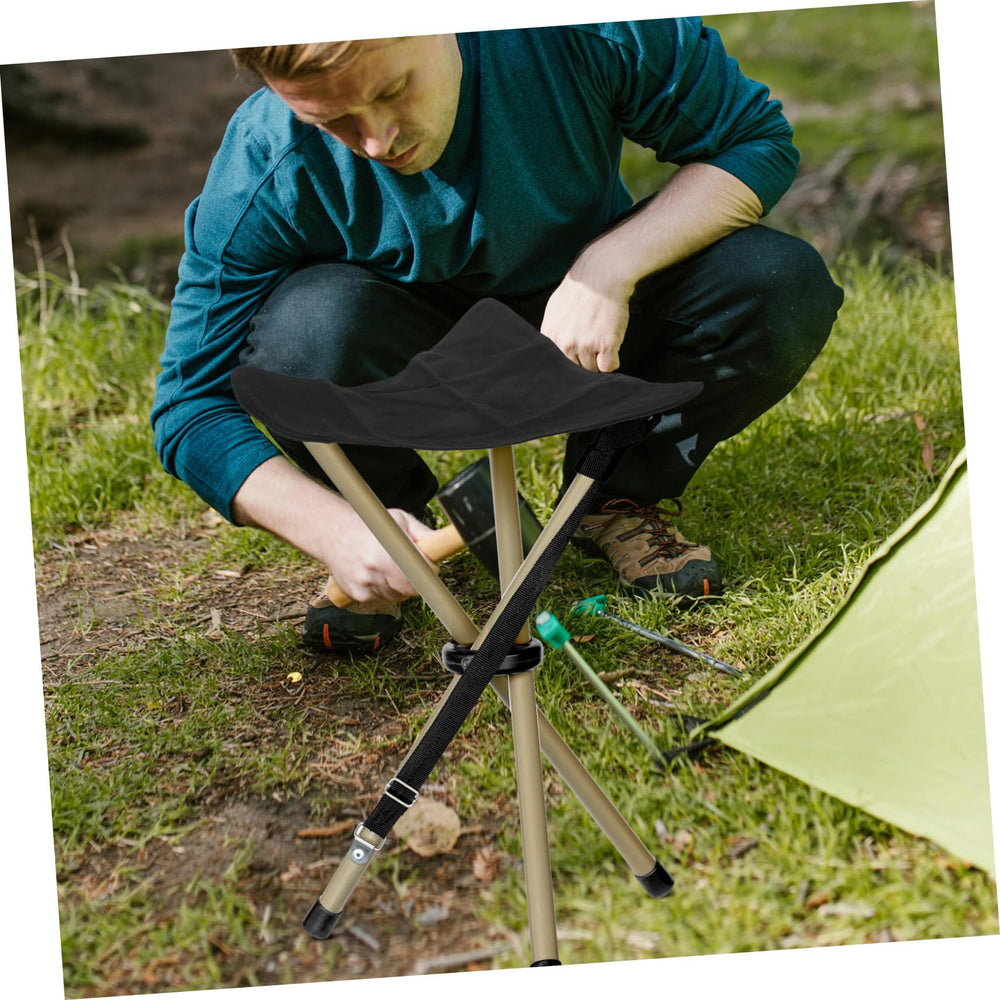 POPETPOP portable outdoor stool ready for camping adventures.