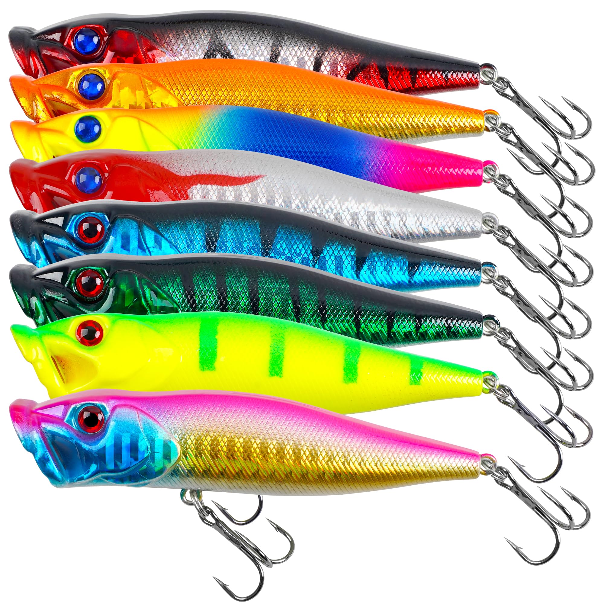 Popper fishing lure 3.54in color variant 1