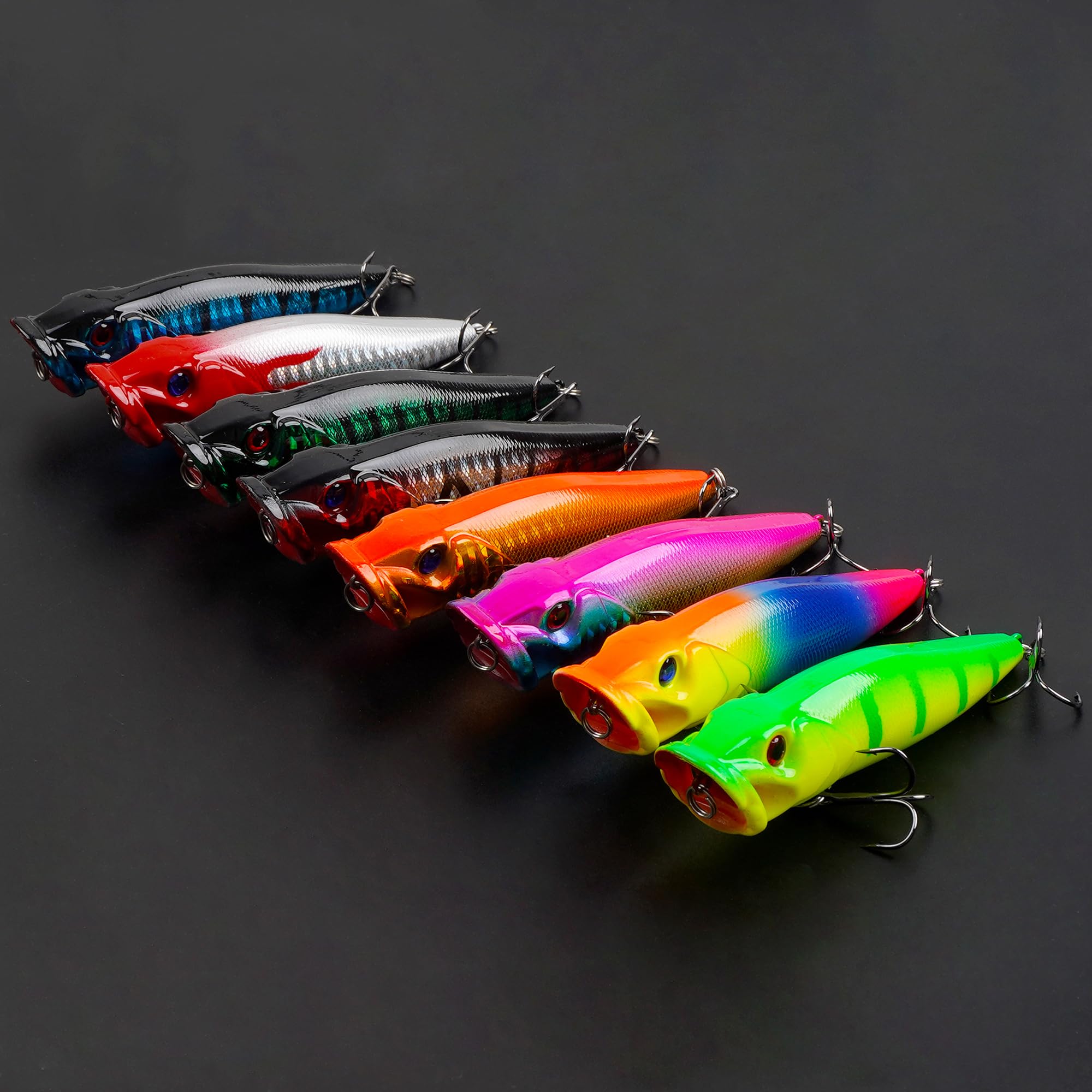 Popper fishing lure 3.54in color variant 7