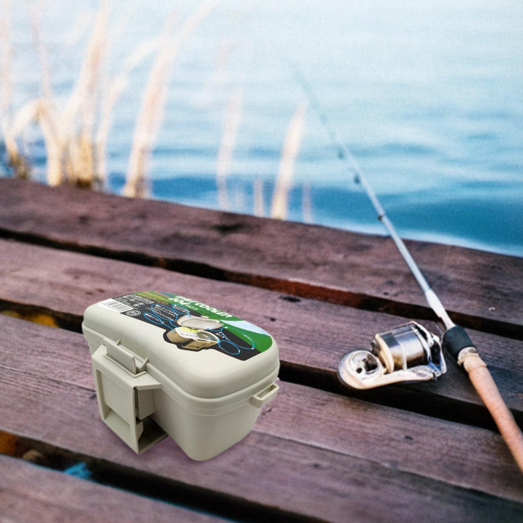 Porgeel ventilated bait box design maintains oxygen for healthier bait