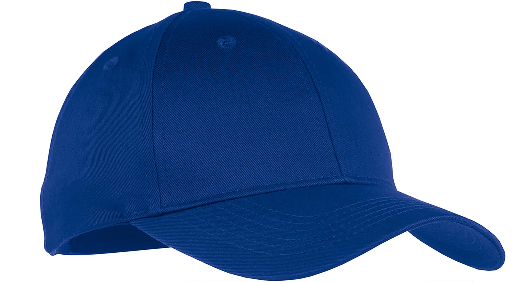 Port & Company CP80 Royal cap front view with durable structured fit for everyday wear.