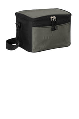 Port Authority Cube Cooler side view with adjustable strap for easy carrying