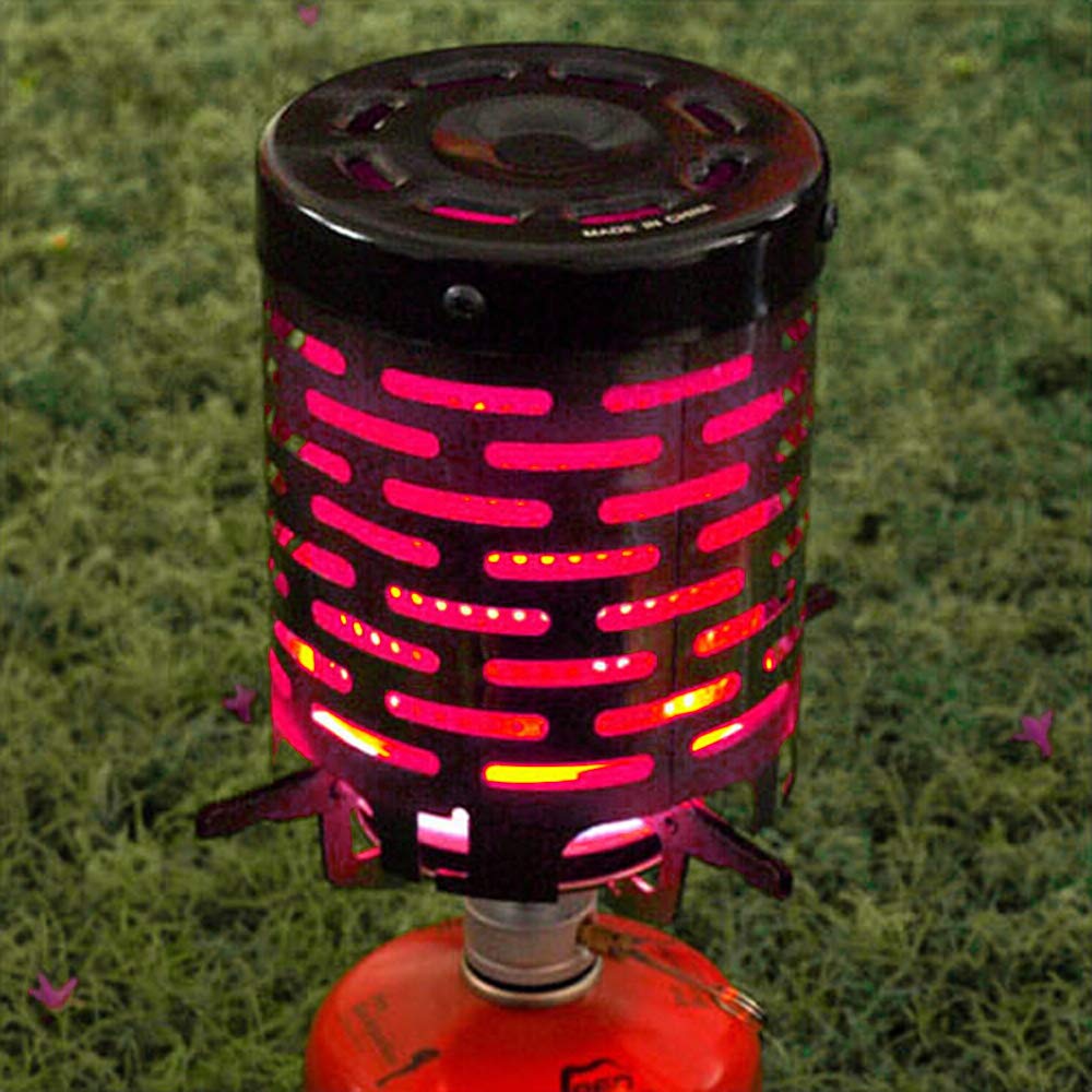Portable Camping Mini Stove Heater Cover double-heat-dissipation accelerates heat transfer