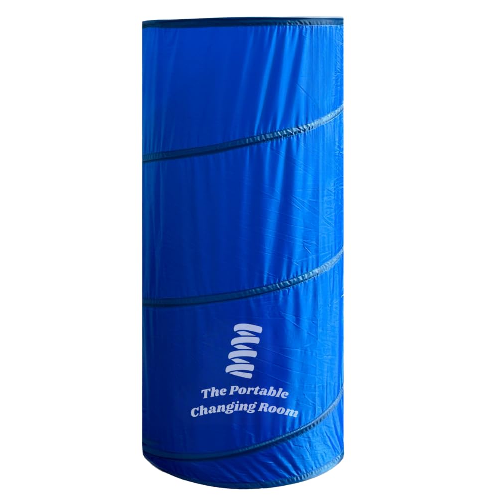 The Portable Changing Room pop-up tent on the beach offers quick privacy during outdoor changing