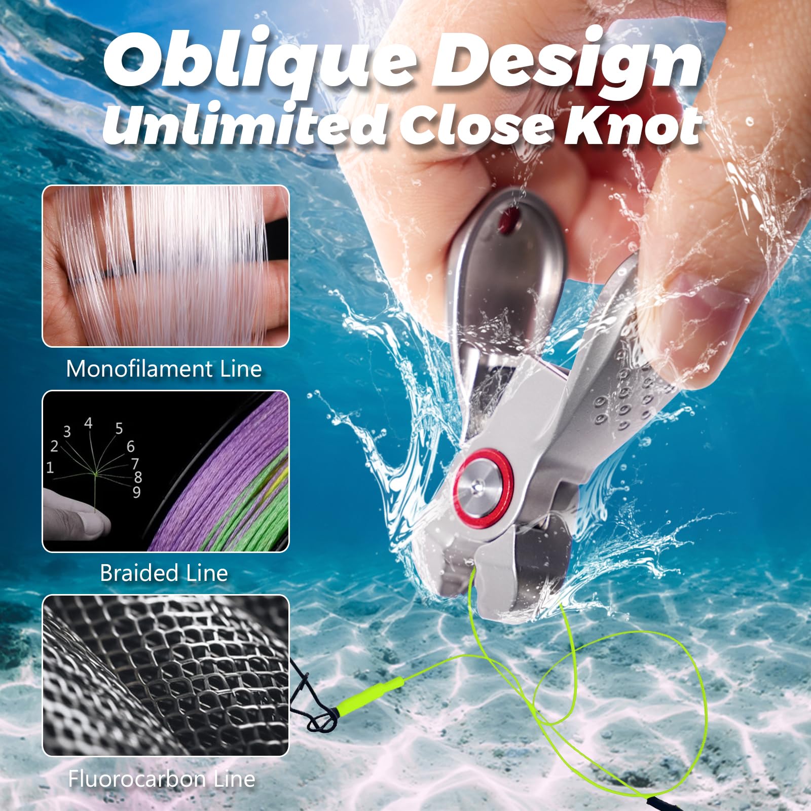 Durable stainless steel construction of the cutter