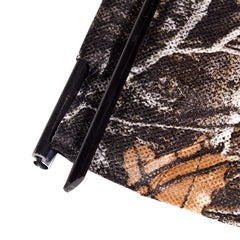 Stakes included for easy setup of the blind
