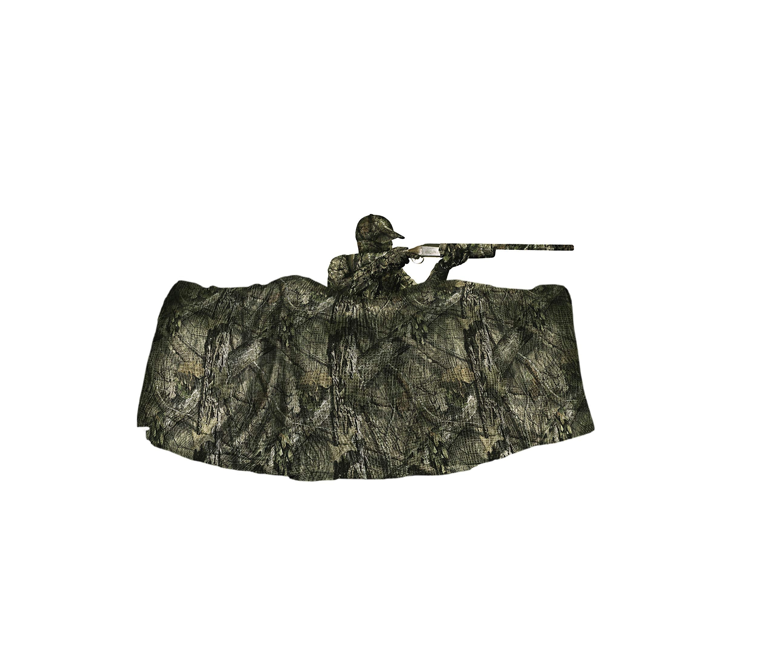 Portable, versatile Vanish hunting blind for ground and treestand use