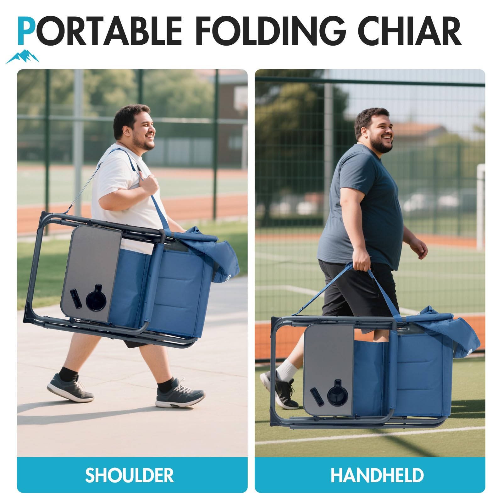 Portal 27 oversized director chair outdoor use at camp or stadium