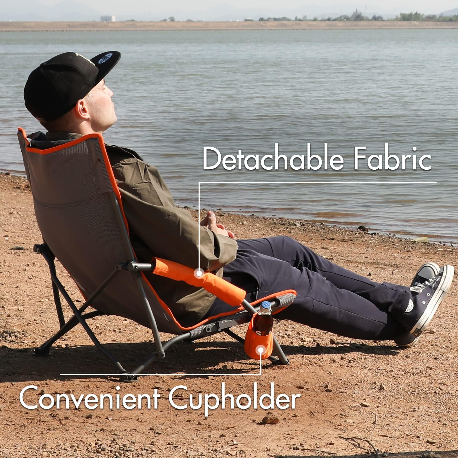 Portal Beach Chairs with storage bag for easy carrying
