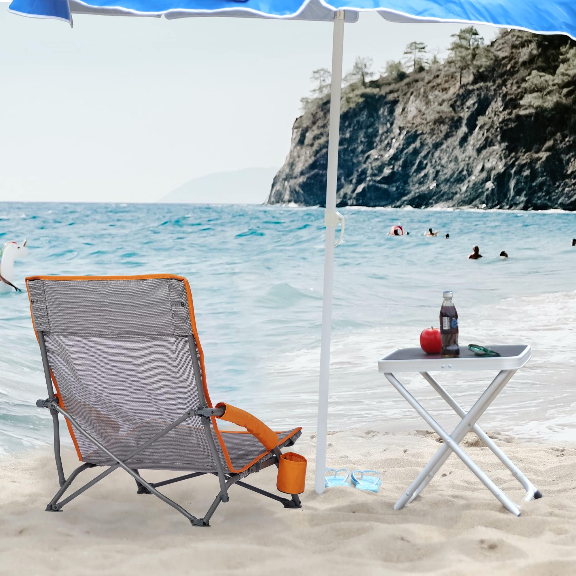 Portal Beach Chairs wide 24-inch back for comfortable posture