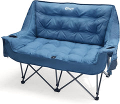 Portal two-person camping chair outdoors for relaxed shared seating.