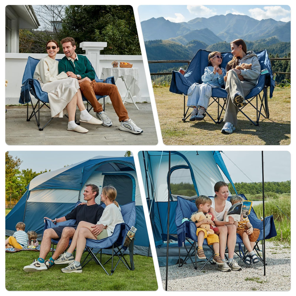 Portal chair reinforced frame supports up to 600 lbs.