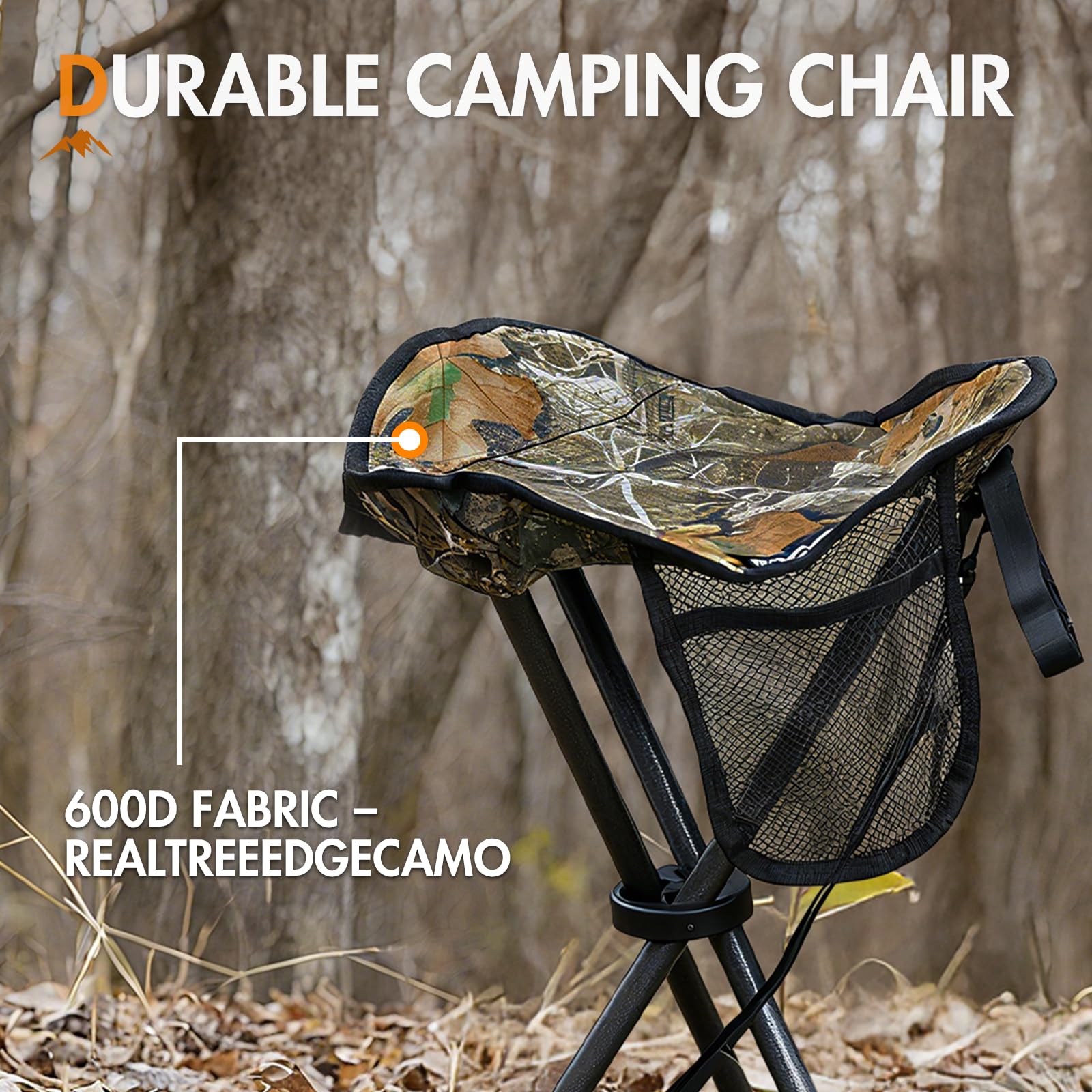 Portal folding stool sturdy steel legs provide durable support.