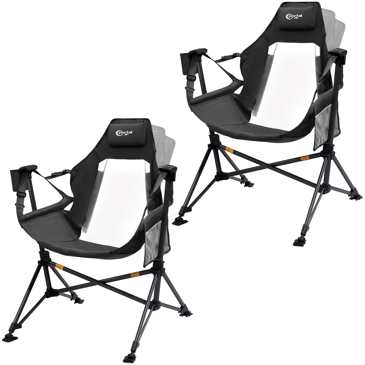 Portal Hammock Camping Chair two-pack folded compact for easy transport