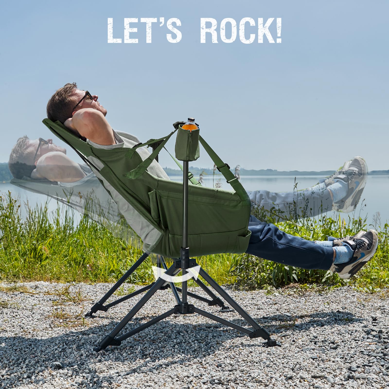Portal hammock chair compact portable design fits in small spaces and trunks.