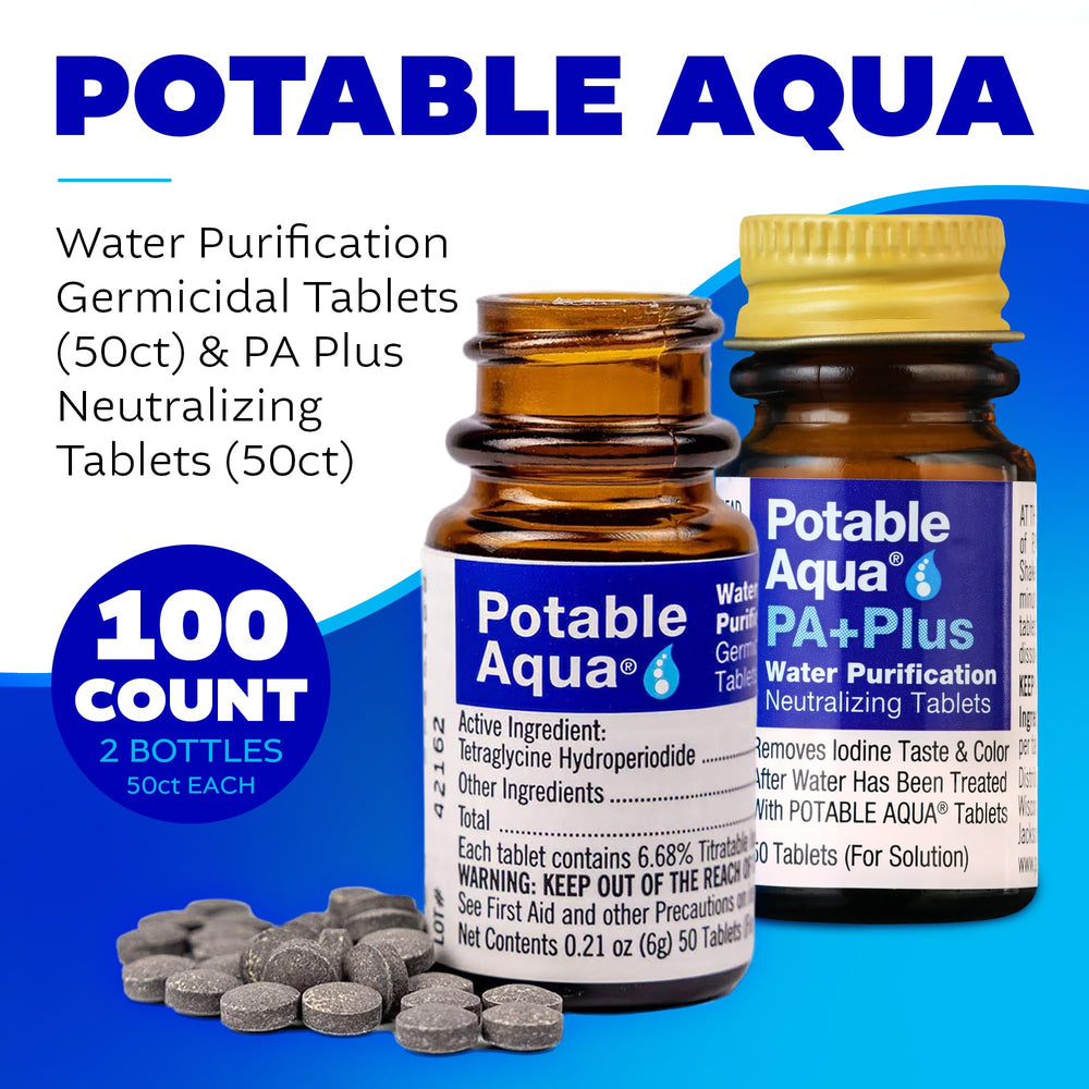 PA Plus tablets dissolving in water to improve taste and appearance.