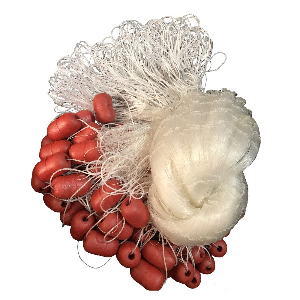 POUI COME DREAM nylon monofilament gillnet shows strong construction for reliable catches.