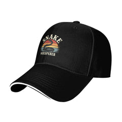Povmekd Snake Whisperer Hat side view, adjustable fit for all head sizes.