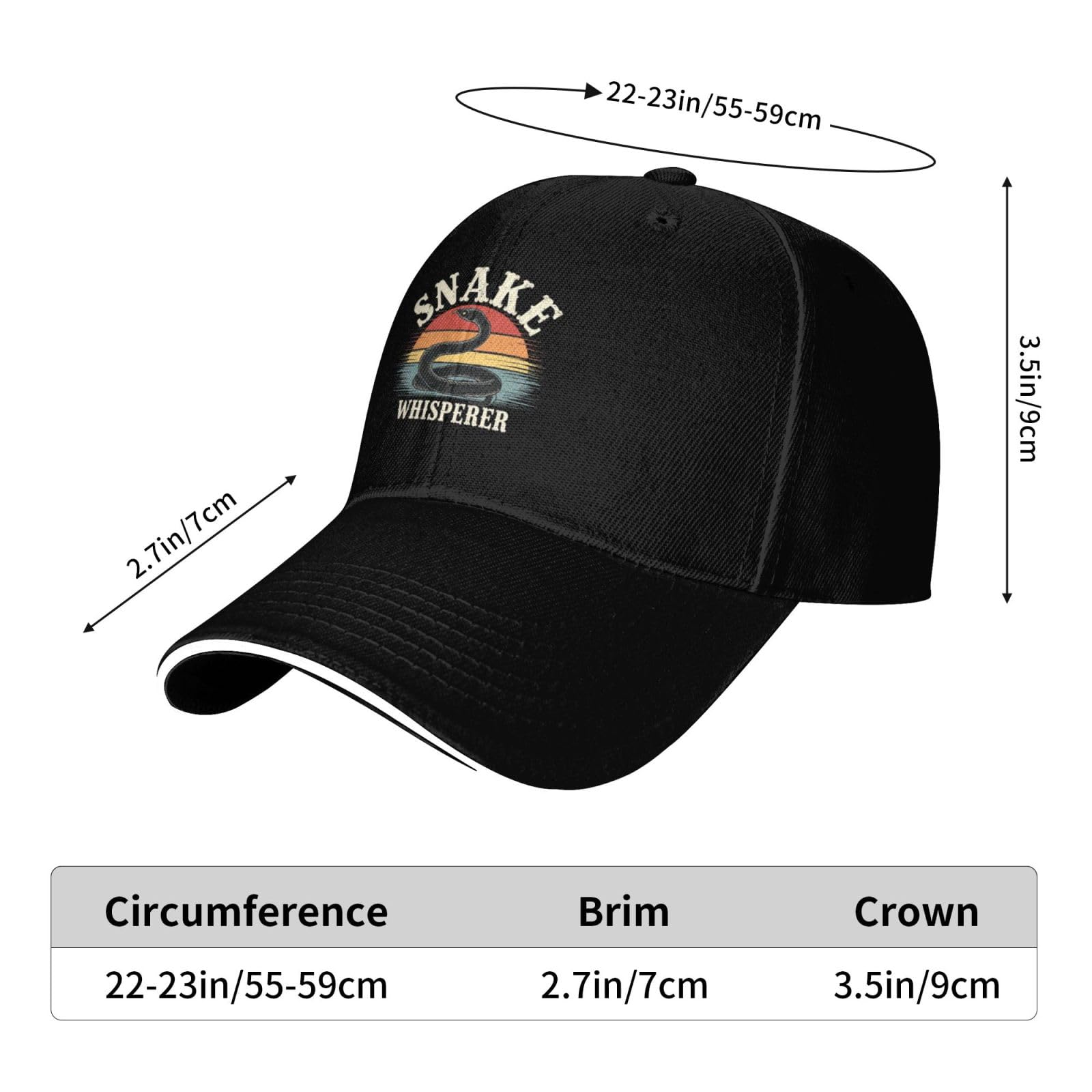 Povmekd Snake Whisperer Hat stitch detail, durable construction for long-lasting use.