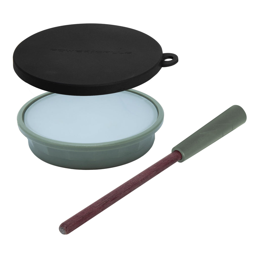 Power Calls Fuel Crystal Pot turkey call delivering realistic hen sounds for beginners.