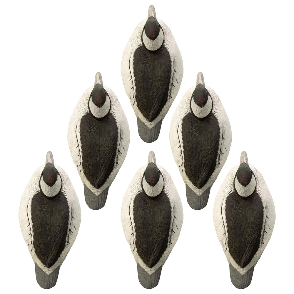 Power Calls Higdon Battleship Bufflehead decoy with weighted keel for stable setup