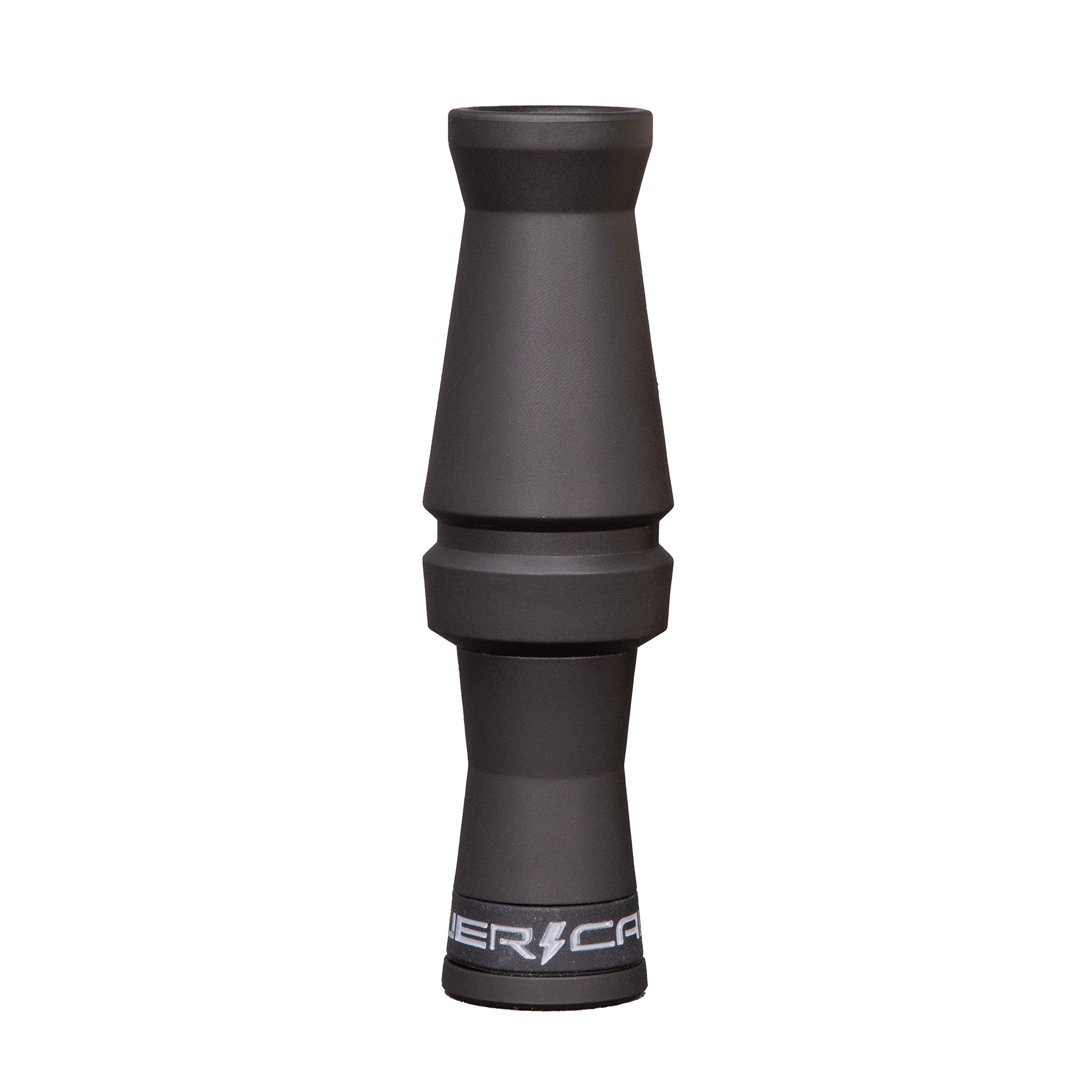 Power Calls Snow Goose Call Clash in hand demonstrates full-range capability for field calling.