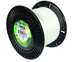 Power Pro white fishing line, 100 lb test, 3000 yd, ideal for heavy setups