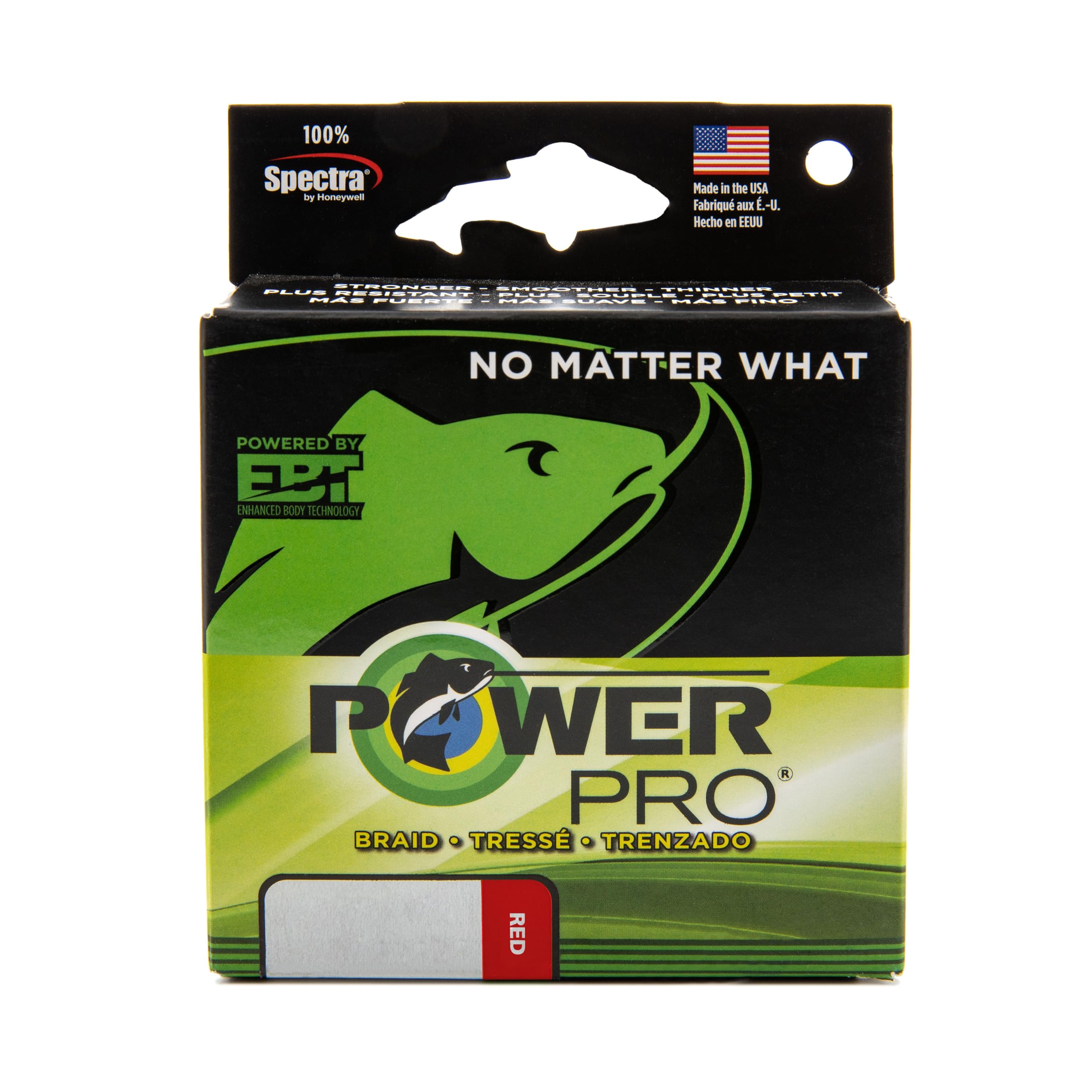 Power Pro Spectra braid spool ready-to-use, enabling quick setup and longer casts.