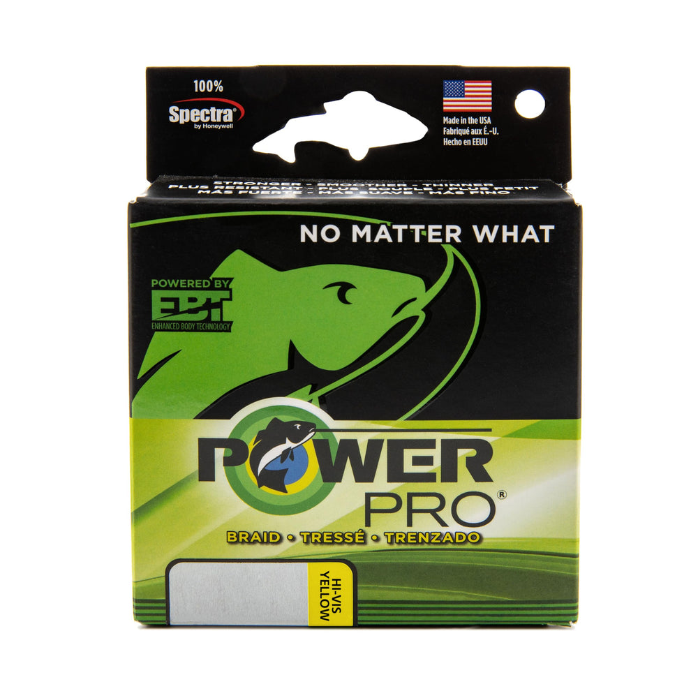 POWER PRO Spectra line with Enhanced Body Technology for smoother handling