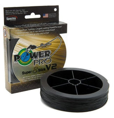 Power Pro SSV2 65lb 150yd Onyx braided line for smooth casting and durable abrasion resistance