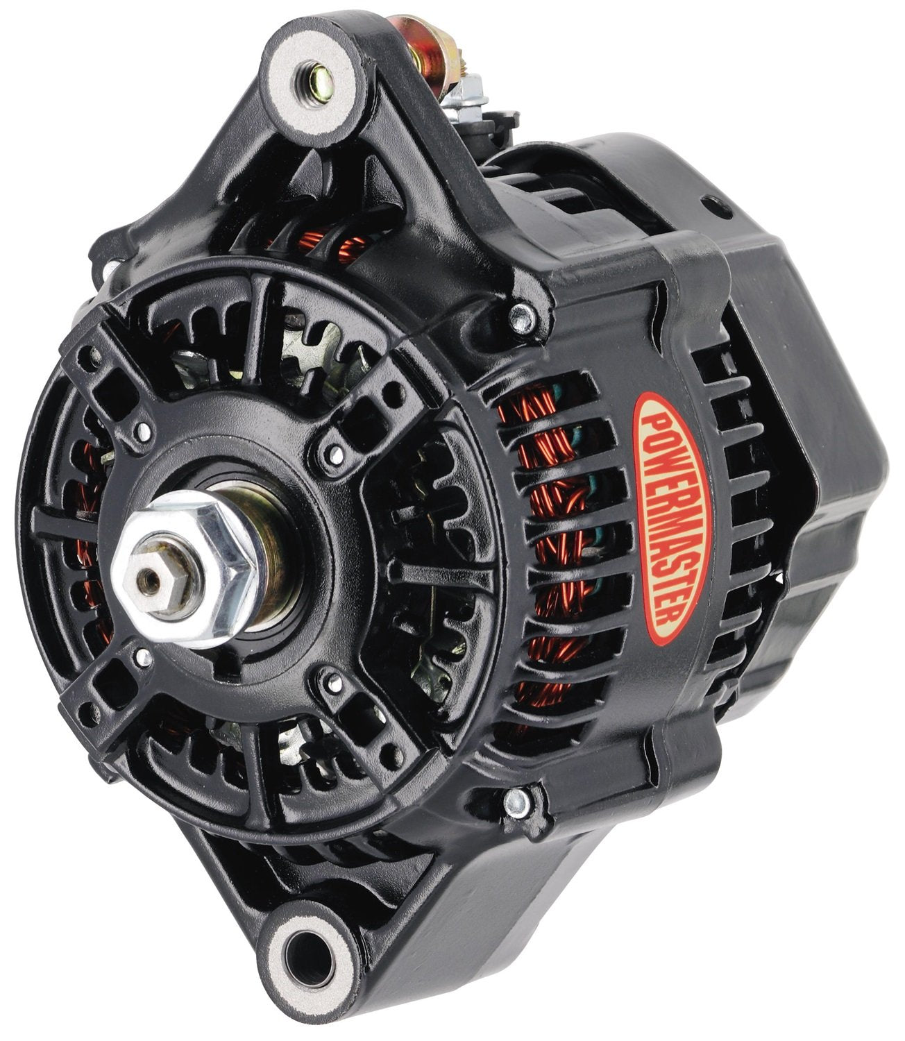 Powermaster Alt Denso Race 118mm black 150A 16V 1-Wire for enhanced starting power