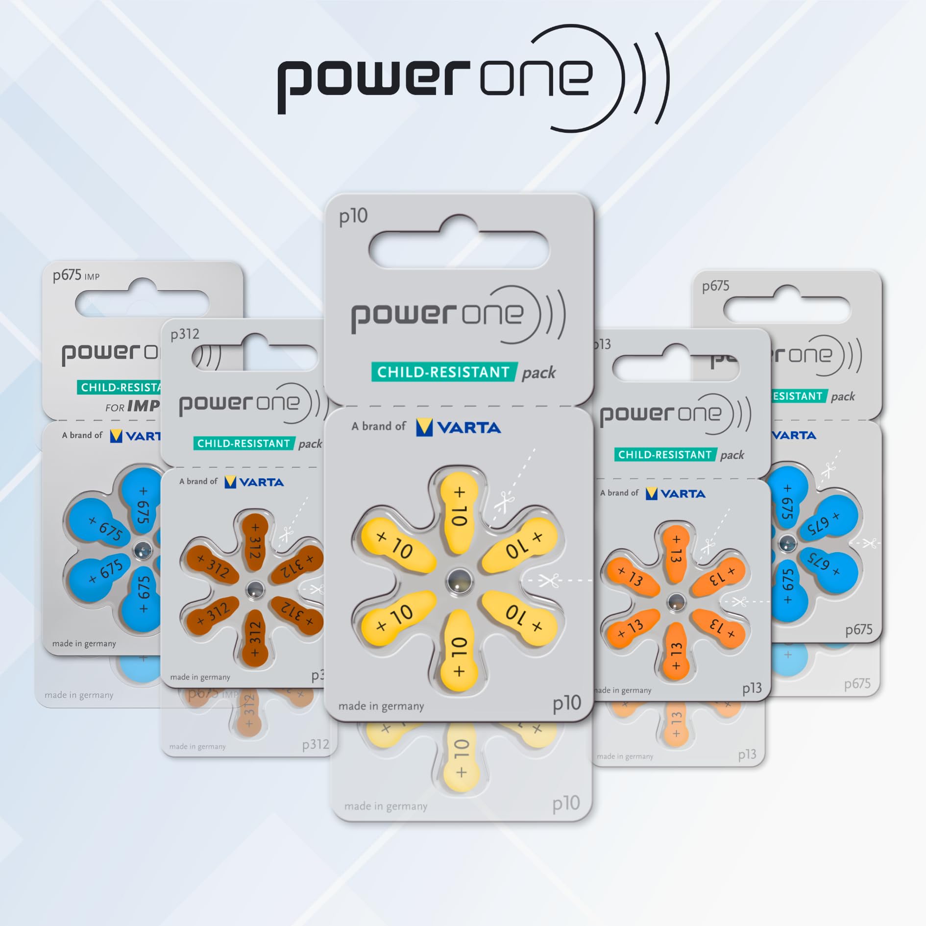 PowerOne Size 312 2-Pack sealing PTFE: added protection in challenging environments.