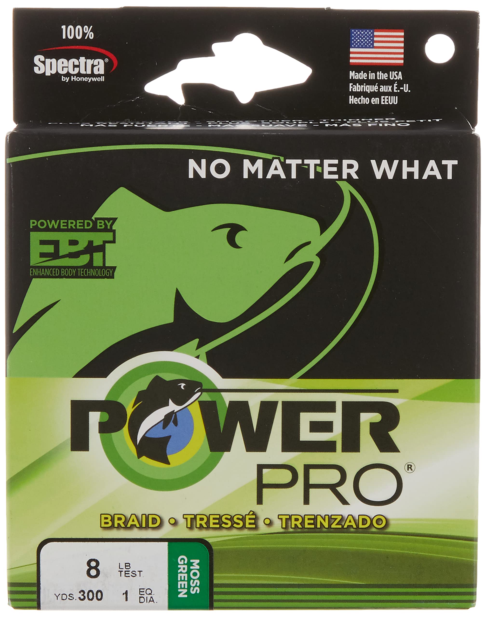 PowerPro line featuring Enhanced Body Technology for improved handling during lure presentation.