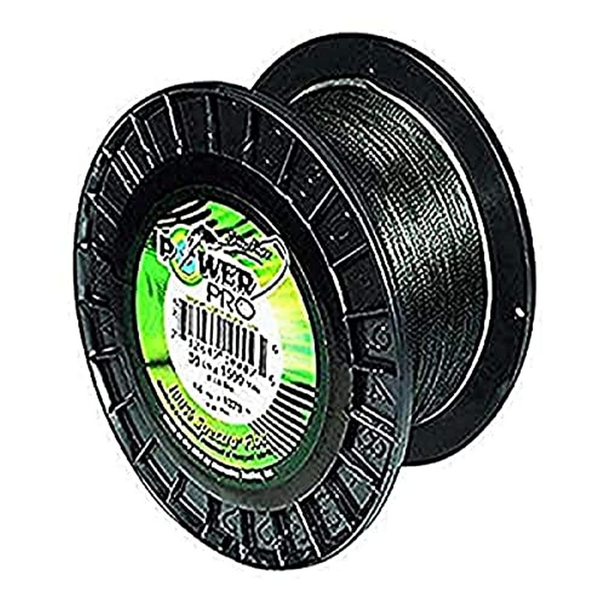 PowerPro Spectra braided fishing line 200 lb 500 yd in green, ideal for big-game fishing