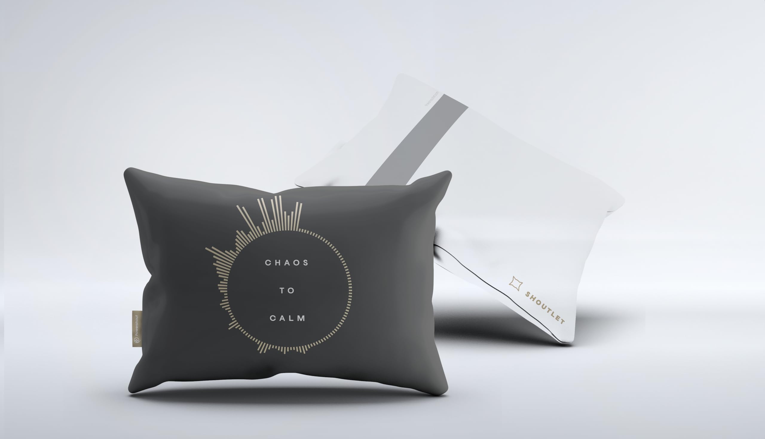 Powershout Shoutlet Pillow Mocha machine washable feature demo