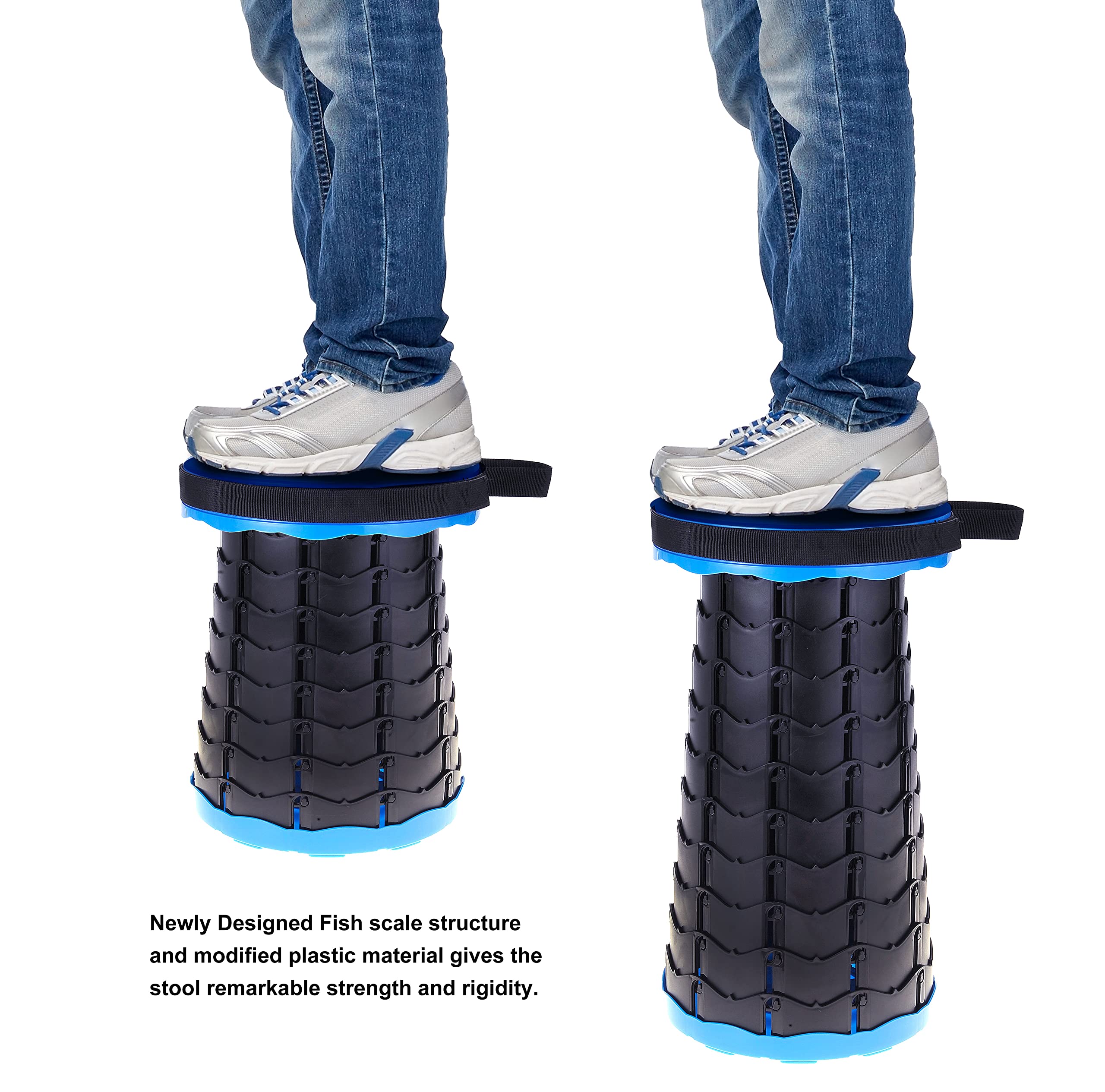 PowerTRC collapsible stool ideal for camping and outdoor adventures