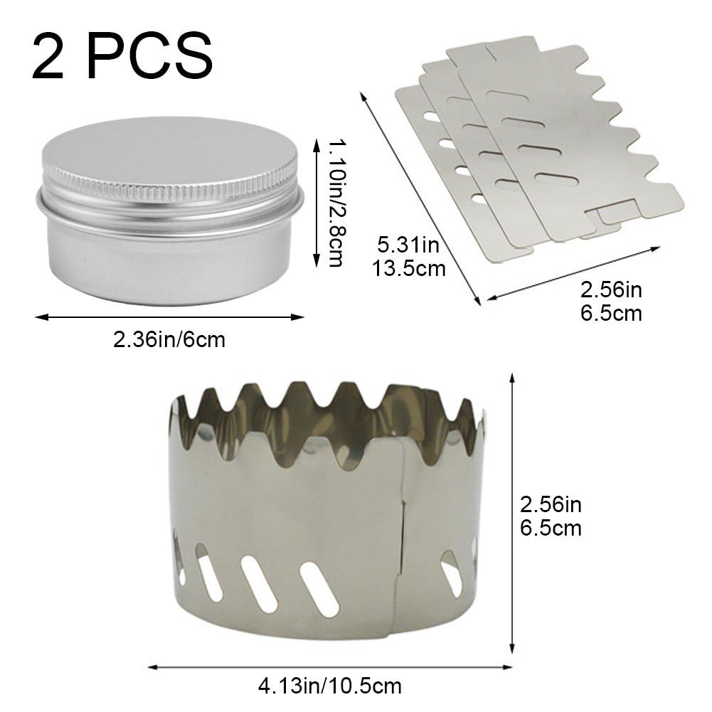 PP SUPM camping windscreen with stove demonstrates portable travel-ready cooking.