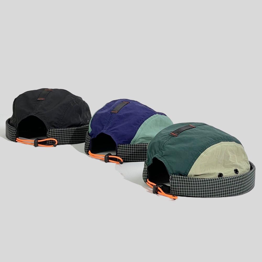 pp supm docker cap folded into pocket shows easy carry