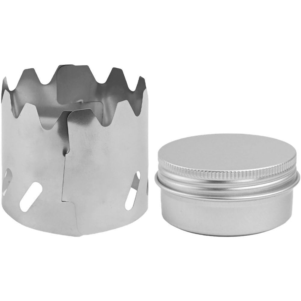 PP SUPM windshield set provides wind protection for efficient camping cooking.