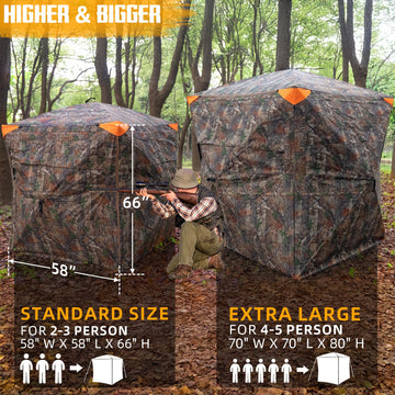 PPOLB hunting blind durable 600D fabric weatherproof