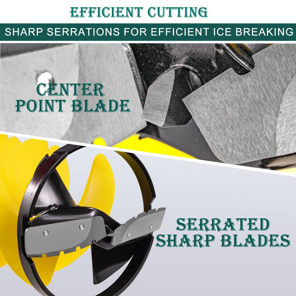 PPOLB nylon flight and blade base stay light and flexible in cold conditions.