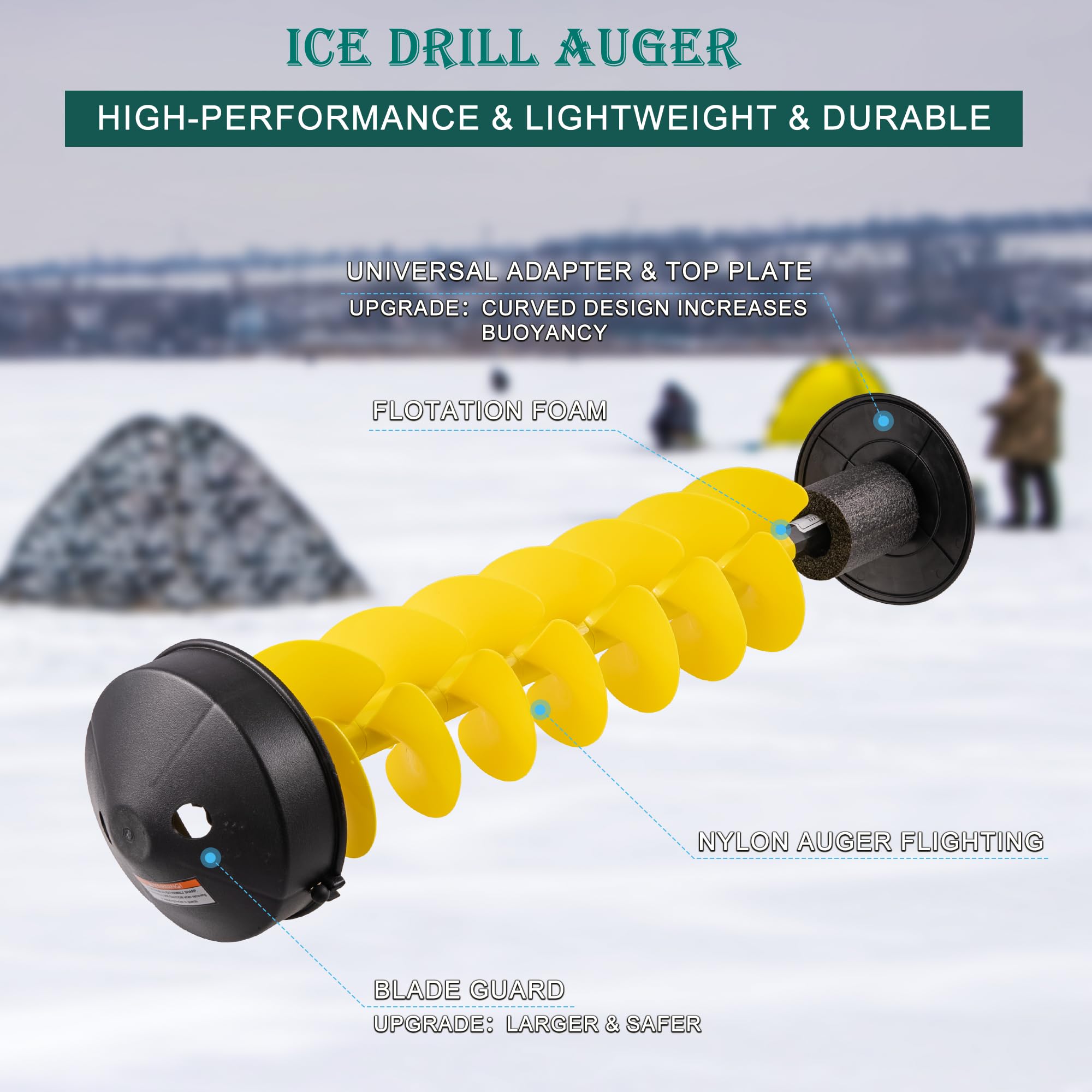 PPOLB universal adapter top plate for broad powerhead compatibility.