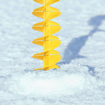 PPOLB X shaped dual blades improve cutting efficiency and ice penetration.