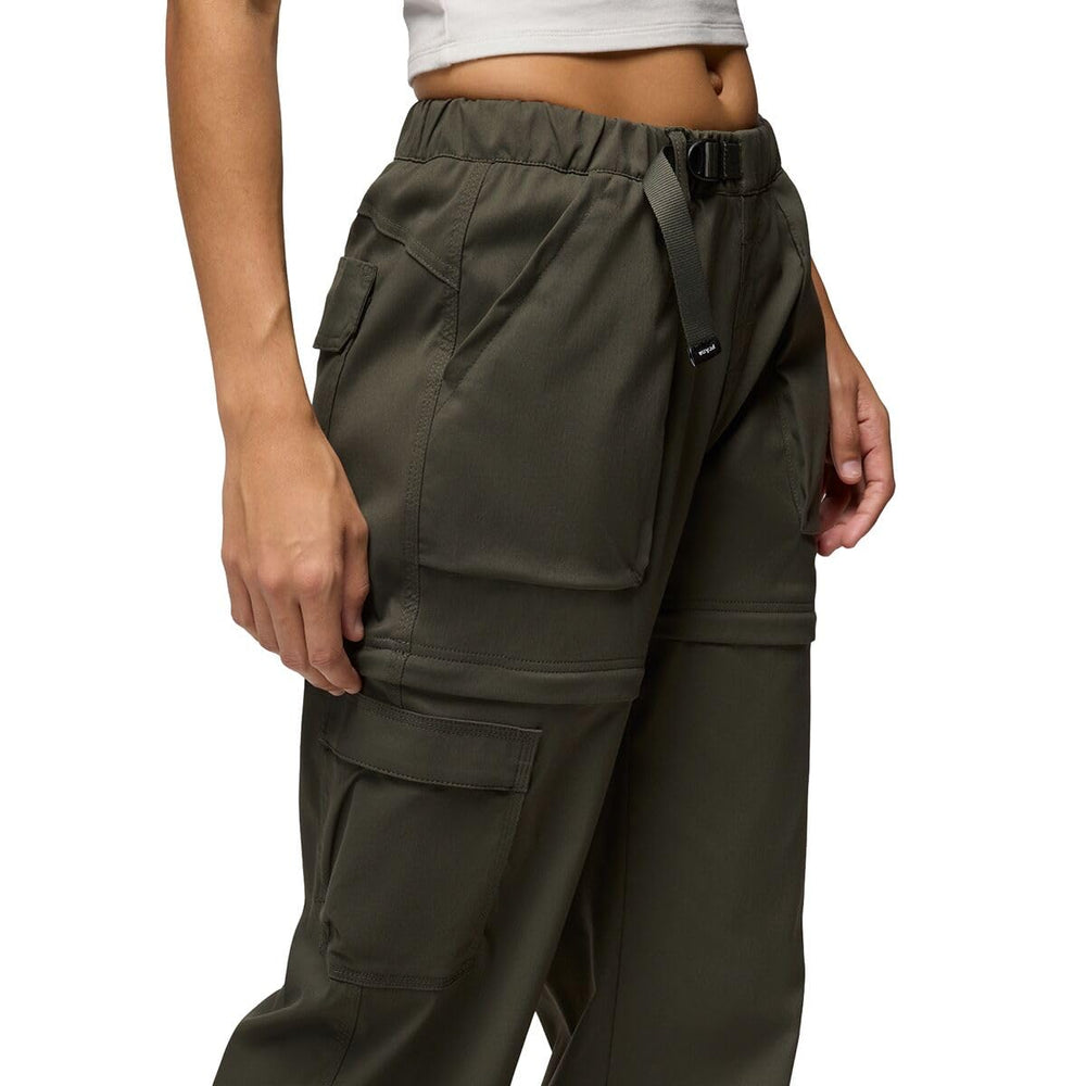prAna Halle Convertible Pants Spruce UPF 50+ protection for sunny days.