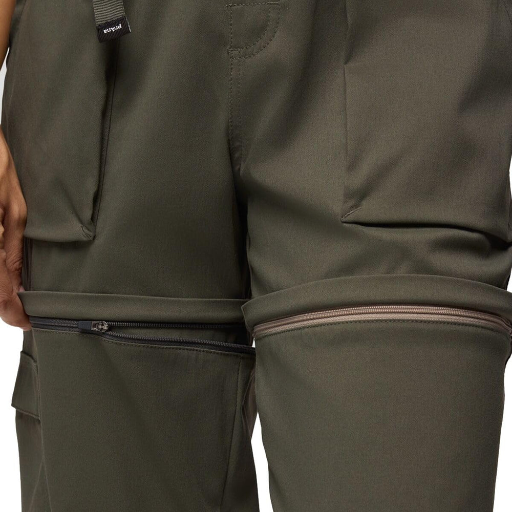 prAna Halle Convertible Pants Spruce adjustable hem cinch for versatile length.