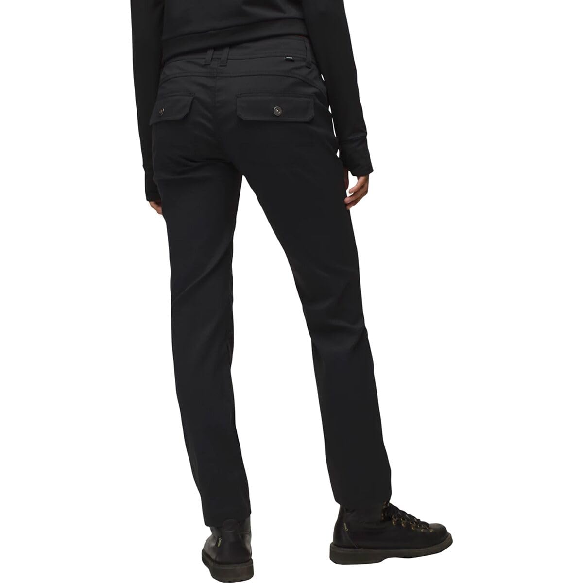 prAna Halle Straight Pant back view showing durable fabric and secure fit.