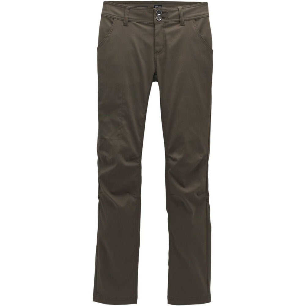 prAna Halle Straight Pant in action, flexible movement for outdoor activities.