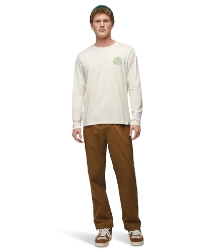 Prana mens Stretch Zion Top-Out Pants Sepia bottom hem cinch and ventilated inseam gusset.