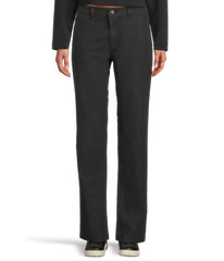 Prana Rock Ridge Chino front view in black showing versatile straight-leg silhouette