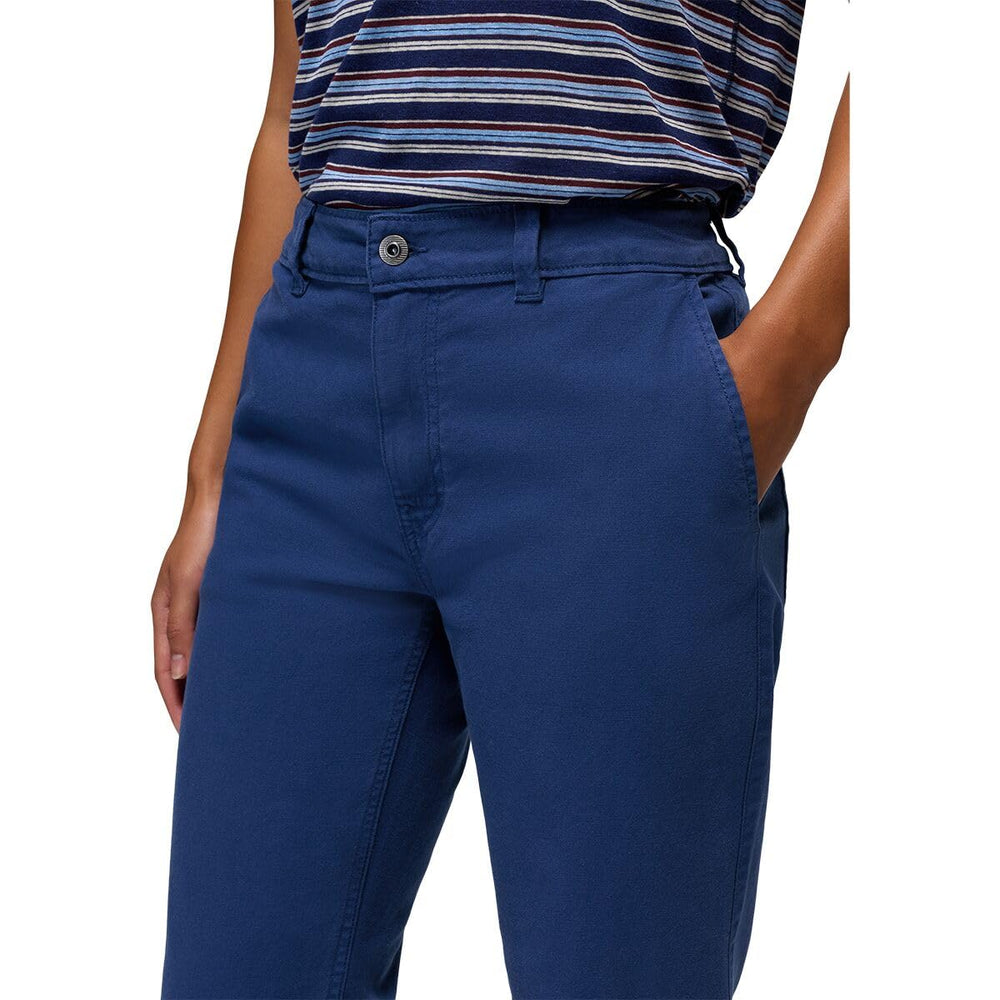 Prana Rock Ridge Chino Capulet Blue back view highlights clean lines